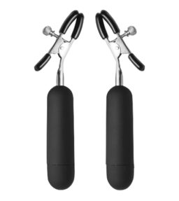 Dark Passion Nippelklemmen mit Vibration
