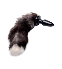 Grey Fox Tail Analplug