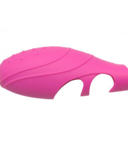 G-Punkt Fingervibrator aus Silikon in Pink