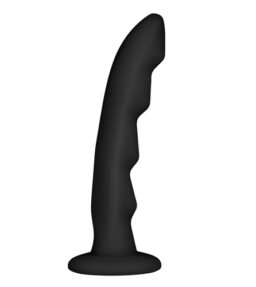 Ripples Umschnalldildo - Schwarz