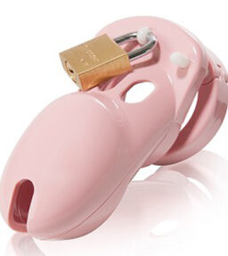 Keuschheitskäfig in Pink