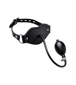 Silencer Inflatable Locking Silicone Penis Gag