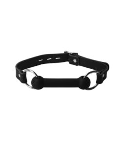Strict Leather Knebel in Form einer Beißstange aus Silikon