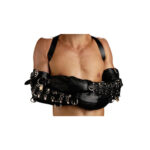 Bondage Zwangsjacke aus Leder mit Schlössern